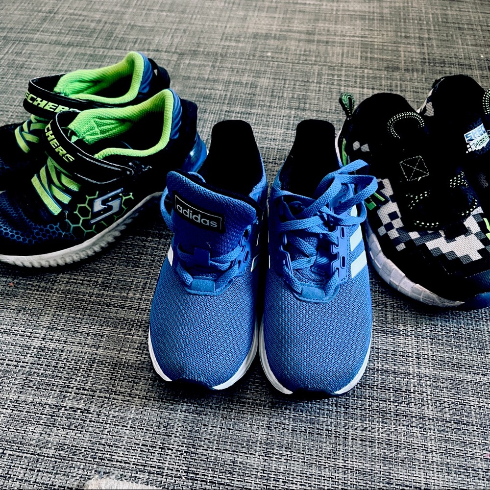 Lot 3 boys shoes various brands